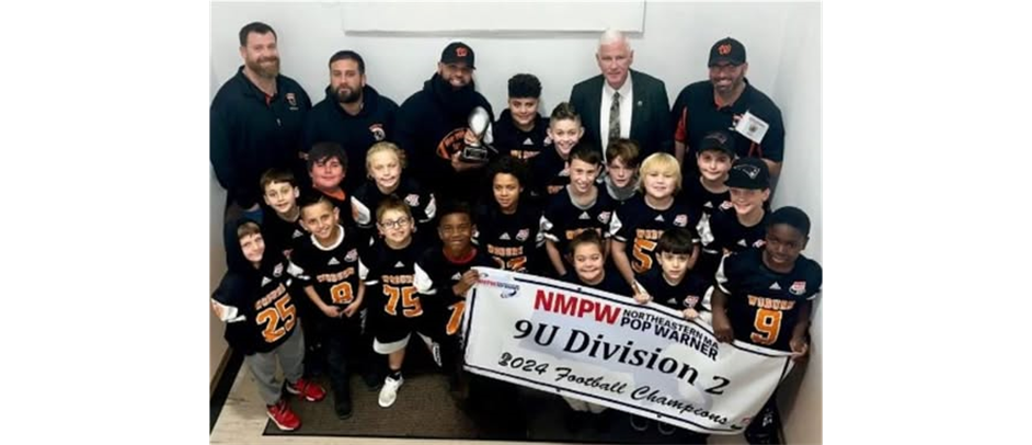 9U Northeastern MA Pop Warner Champions